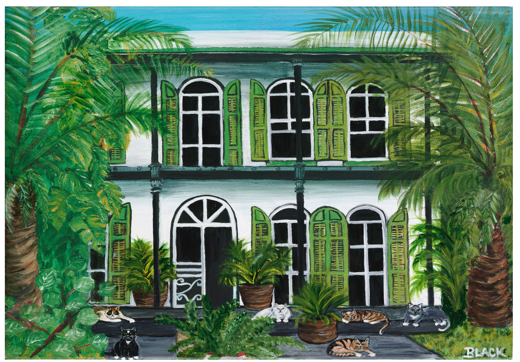 Laura Black Print — The Hemingway Home & Museum